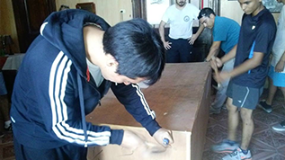 Donaci&oacute;n del Sr. Shi Peng Luis